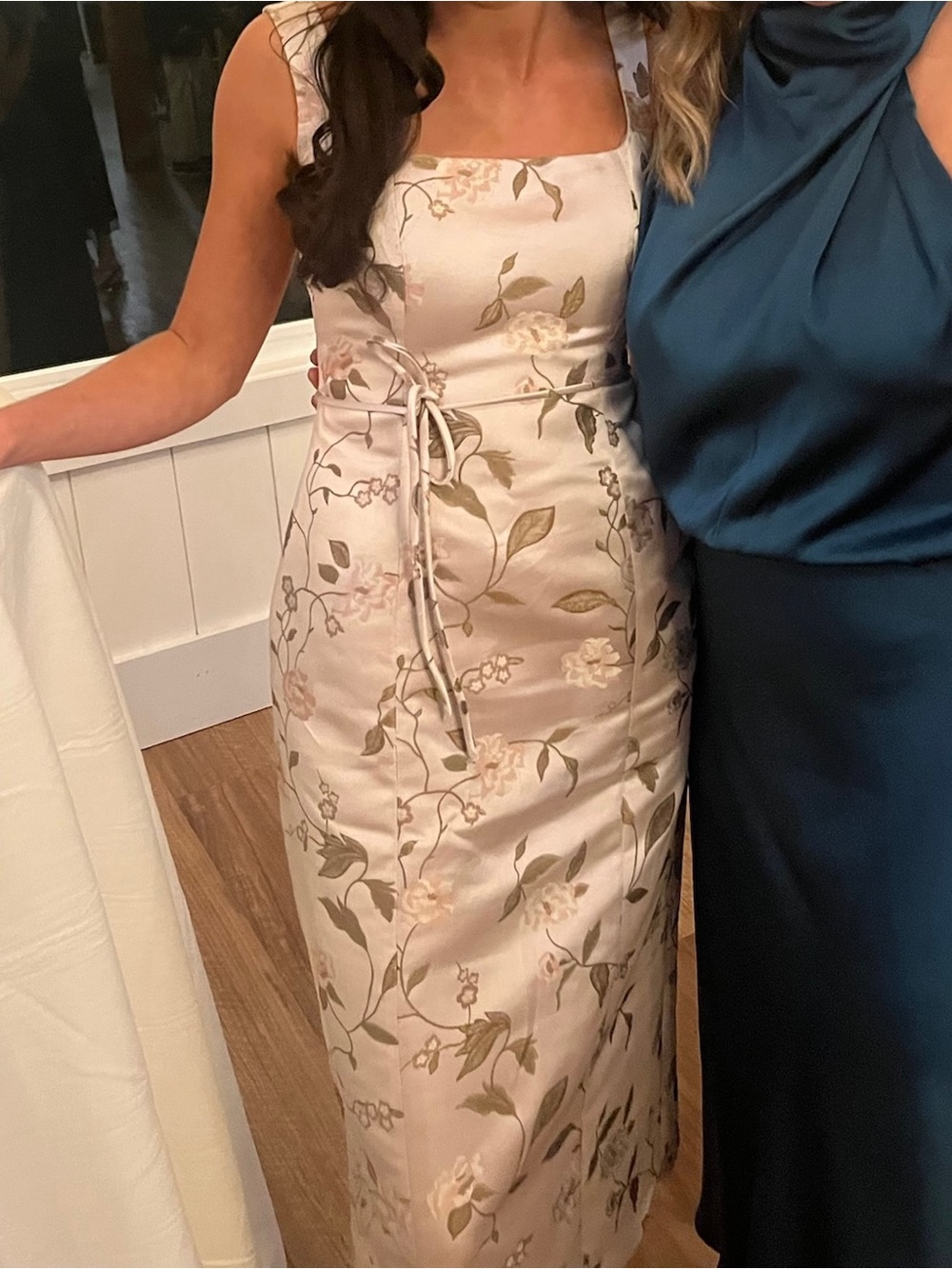 STAUD Blush Floral Midi Dress - Picture 5 of 6
